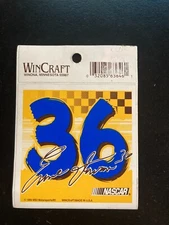 ERNIE IRVAN #36 YELLOW 1999 3X4 WINCRAFT DECAL STICKER SHEET