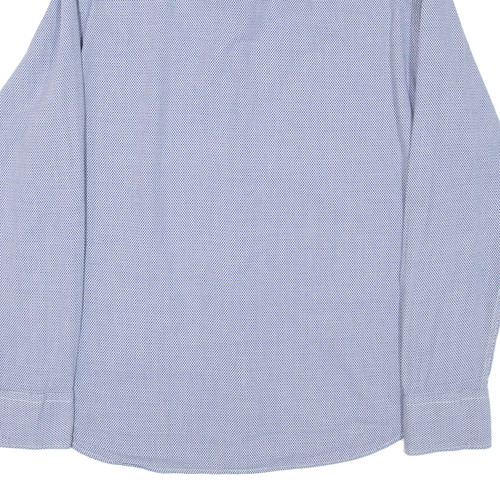 MARC O'POLO Mens Shirt Blue Long Sleeve M - Picture 6 of 6