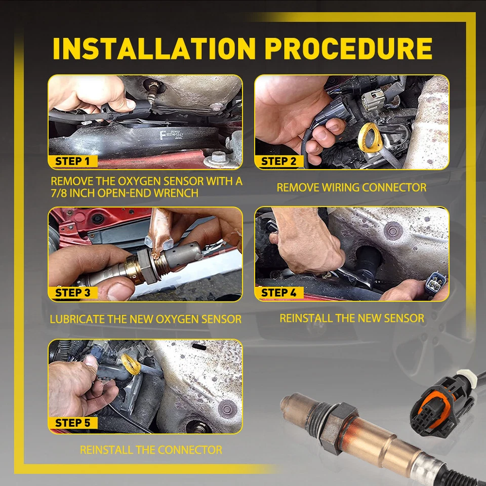 Oxígeno O2 para sensor Chevrolet Cruze 2011-2015 1,4 L 1,8 L (aguas arriba y aguas abajo) Foto 2 de 4