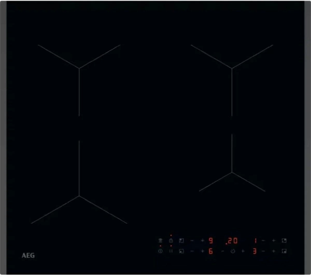 AEG TN64IA04FB Induction Hob 60cm 4 Zone Plug In