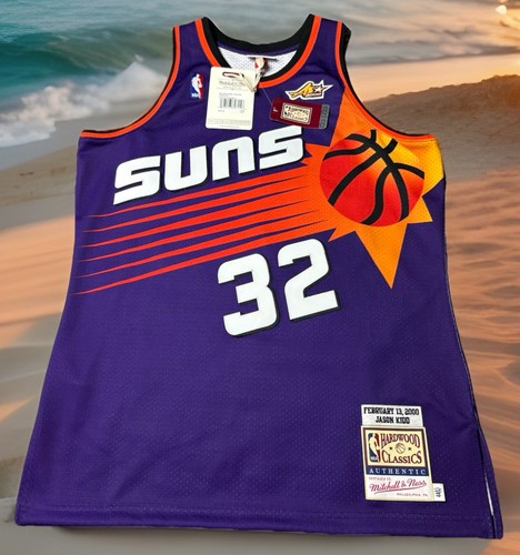 MITCHELL & NESS AUTHENTIC JASON KIDD L PHOENIX SUNS TRIKOT 325 $ EINZELHANDEL - Bild 1 von 8