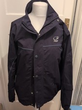 Mens Hippo Size Large Navy Mesh Lined Jacket