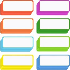 48 Pieces Magnetic Dry Erase Labels - Real Waterproof/Reusable Strips for Classr