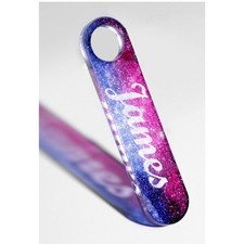 PYD Life Acrylic Glitter thin name plate