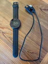 Garmin Forerunner 235 GPS Running Watch & Charger - Black/Red