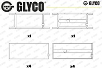 Glyco H1104/50.25MM Kurbelwellenlager