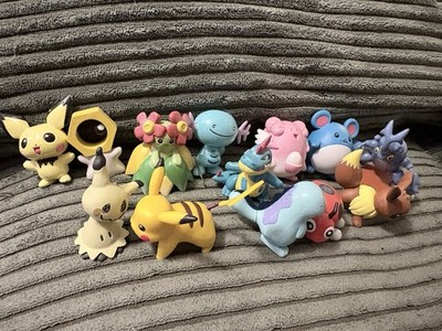 Vintage & Modern TOMY Pokémon Figures Varying Conditions Mostly Good