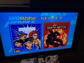 SNK Neo Geo AES Console 2 Sticks, Cables, Low Serial Number, 3 Games Pristine