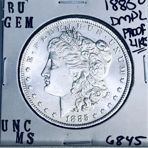 1885 O BU GEM MORGAN SILVER DOLLAR UNC MS+++ U.S. MINT RARE COIN 6845