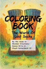 The World of Lost Socks: Coloring Book by Danny Ortiz Paperback Book