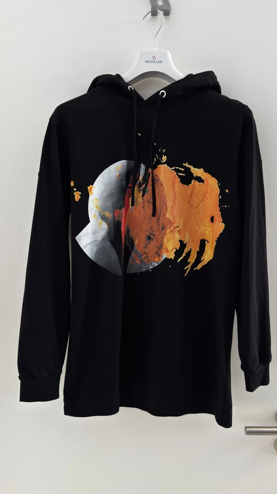 Felpa con cappuccio oversize Moncler Genius 6 1017 ALYX 9SM Margiela Con Cappuccio stampata S