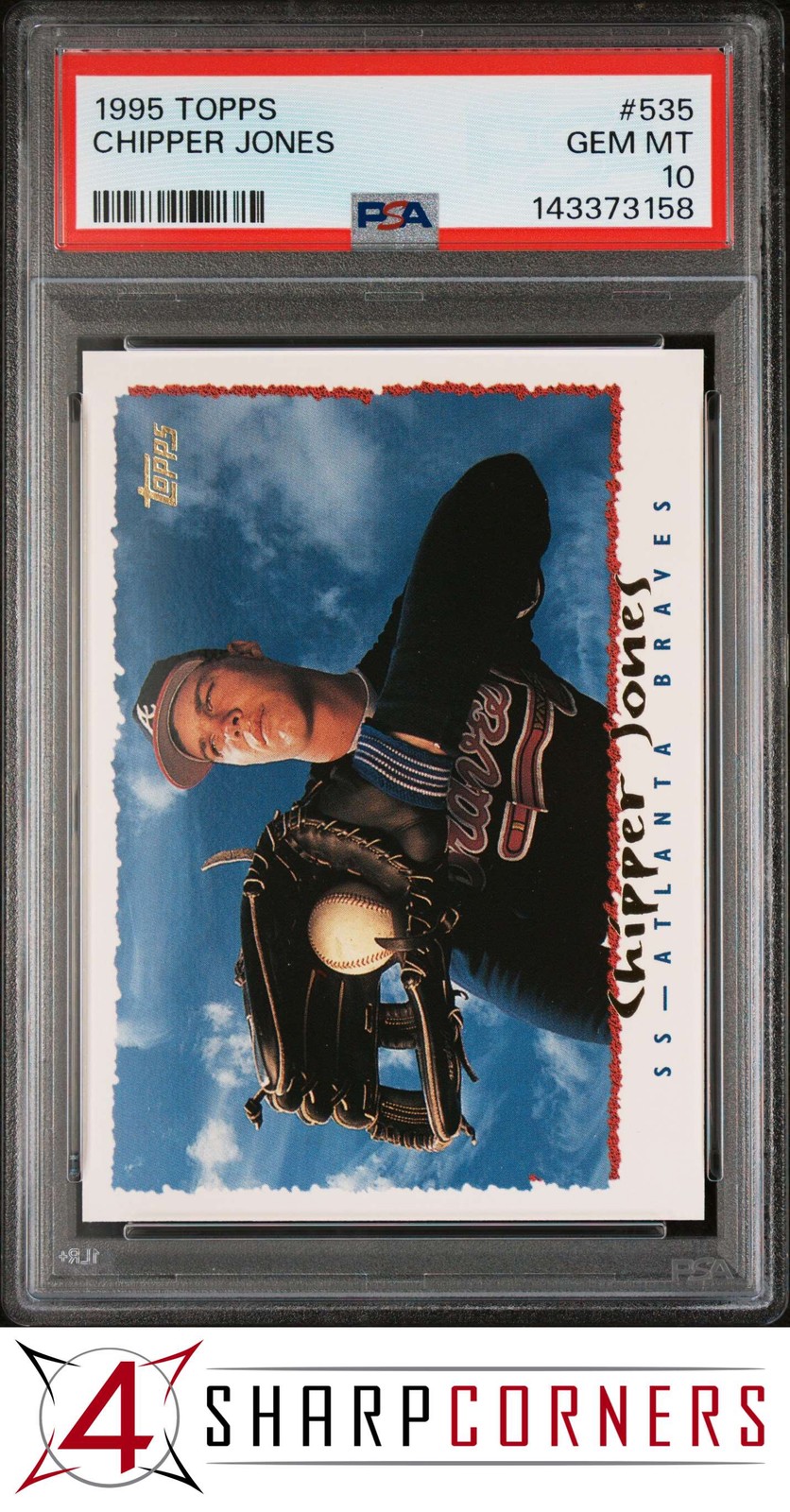 Topps Chipper Jones front