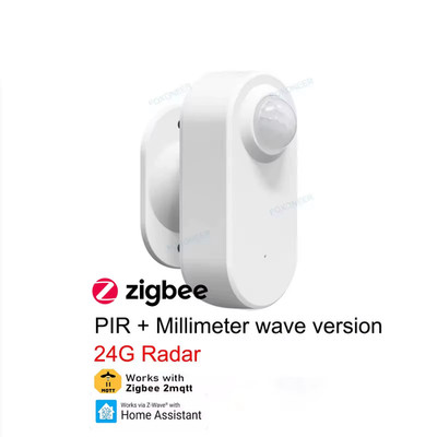Tuya Zigbee Human Presence Detector Zg-204Zm,Luminance/Distance Detection,Pir Mo