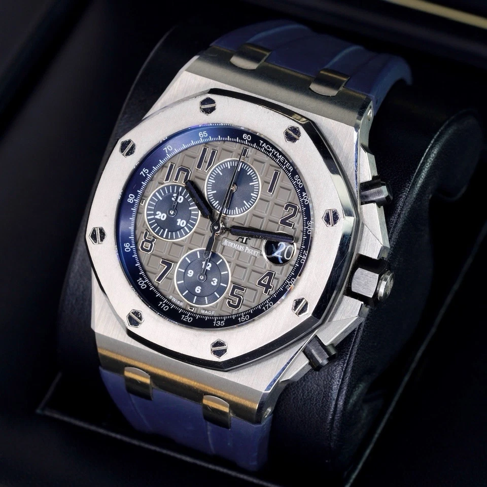 Audemars Piguet Royal Oak Offshore 26474TI.OO.1000TI.01 QEII Cup Grey Dial 42mm - Image 3 of 4
