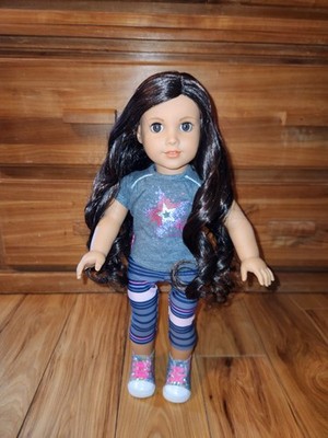 American Girl Doll Maritza Ochoa World By Us Tight Limbs~ Shiny Hair~ Mint Cond.