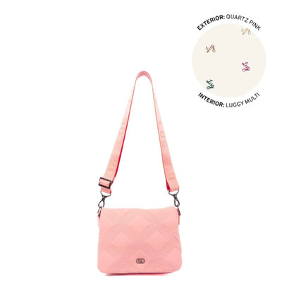 Brand New Lug Wink CloudGo Crossbody Bag in Quartz Pink