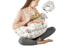 💖Baby Feeding Pillow Pregnancy Breast Nursing Support + Removable Cotton Cover