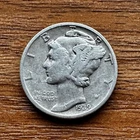 1939 P MERCURY SILVER DIME 90% SILVER - US COLLECTIBLE COIN