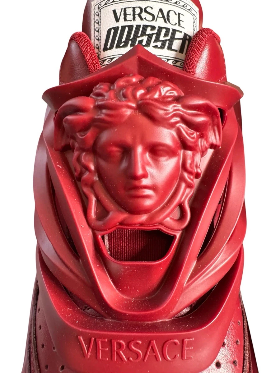 Zapatillas Versace Odisea rojas Medusa - talla 39