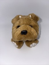 Swibco Puffkins Bosley The Bulldog Vintage Plush With Tag