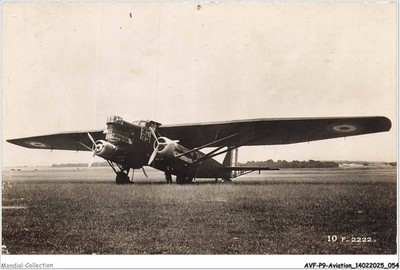 AVFP9-0538-AVIATION - Gnome-Rhome Motoren - Langes Großbombenflugzeug