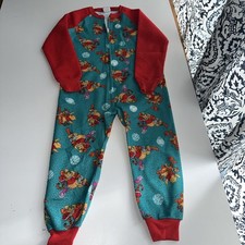 Vintage Kids Disney Winnie the Pooh, Piglet,tigger Disney Footless Pajamas