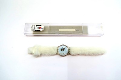 NEW Swatch Watch FROZEN TEARS GK202 with Case and Papers 1995 NOS 