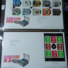 GB QEII FDC x 2. 2010 Classic Album Covers  Hand Cancel (433)