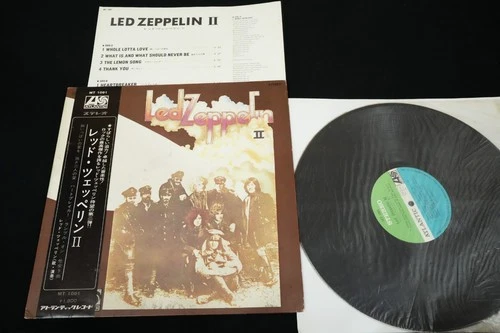 LED ZEPPELIN II JAPAN 1st Pressing VINYL LP OBI GATEFOLD MT-1091