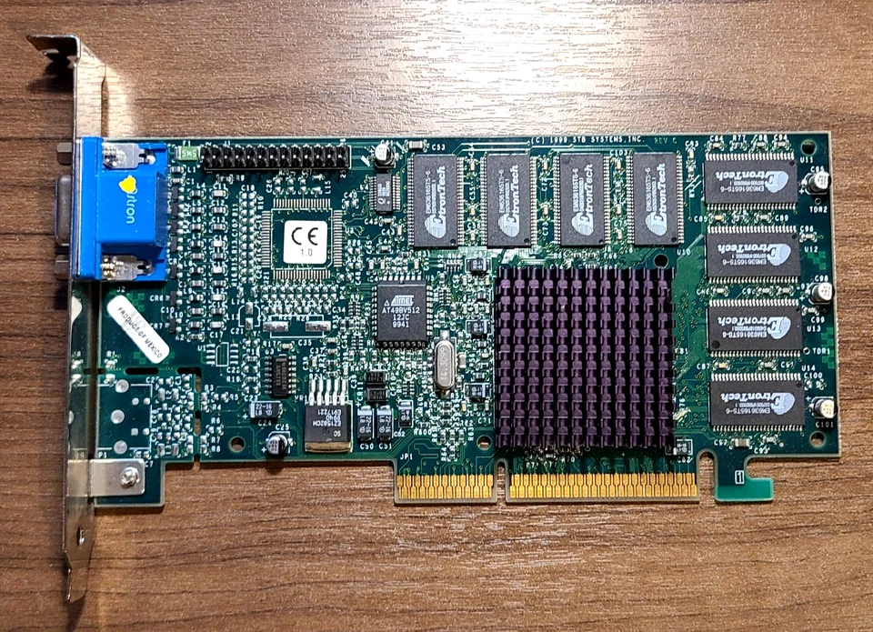 1999 STB Voodoo3 30003DFX AGP Video Card  16MB 210-0364-003 - Image 2 of 4
