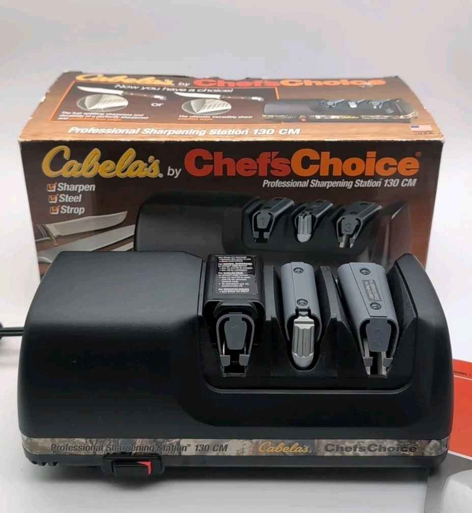 Chef'sChoice 130 Professional Sharpening Station Cabela's Camo Edition Open Box