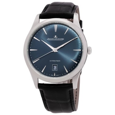 Jaeger LeCoultre Master Ultra Thin Automatic Blue Dial Men's Watch Q1238480