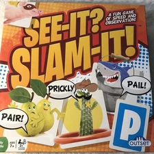 See-It? Slam-It!  COMPLETE Game by Outset 2016 FAMILY Word Party Game AGES 7+