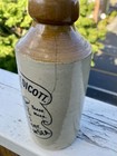 5 Antique English Stoneware Ginger Beer Bottles Caley Bullard Rawlings Mellor — photo 4