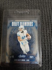 2025 Panini Absolute - Draft Diamonds Amon-Ra St. Brown #DD-ASB