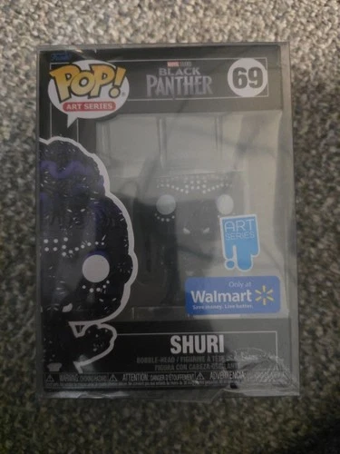 Funko Pop! Art Series #69 Shuri Marvel Studios Black Panther Walmart Exclusive