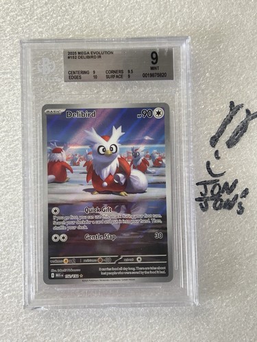 Delibird graded BGS 9 for sale on eBay