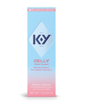 KY Jelly Classic Personal Water Based Lubricant Lube - 2 oz