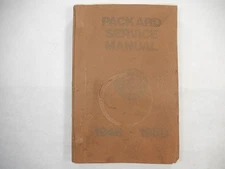 Packard Sevice Manual 1946-1950, vintage repro by Small World Press