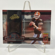 2005 ABSOLUTE MEMORABILIA ROOKIE JERSEYS #9 CHARLIE FRYE NM Card Patch Mem. rookie card picture