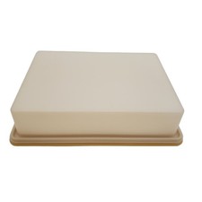 Vintage Tupperware Large Cake taker Rectangle