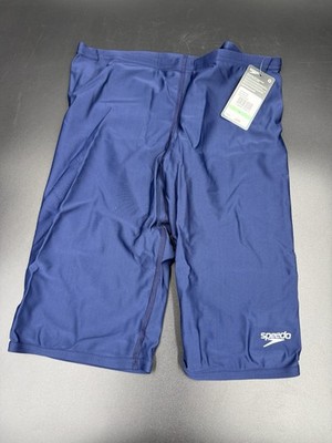 NEW Speedo Men's ProLT Swim Race Jammer 34'' NAVY BLUE with Tags NWT