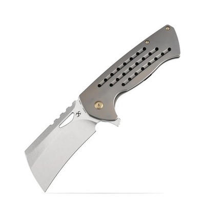 Kansept Knives Superhawk Framelock Folding Knife K1083A4 G10 Handle Steel Blade