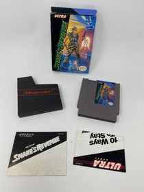 Snake's Revenge (Nintendo, NES, 1990) W/ Box + Manual Authentic Tested Working