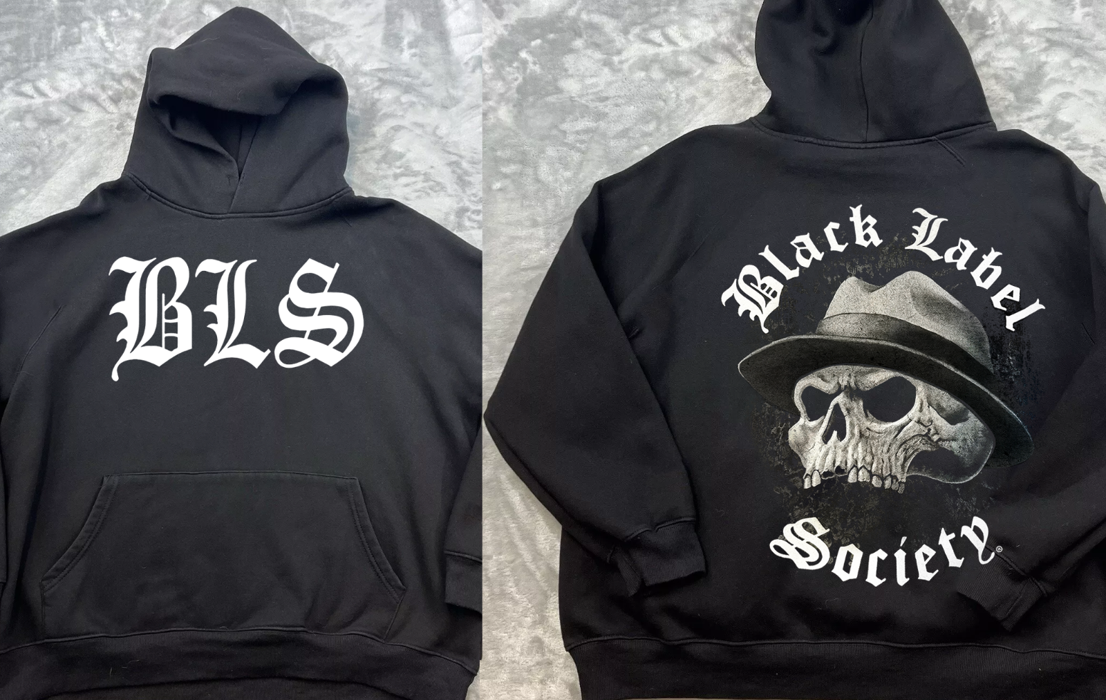 Black Label Society Band Tour Unisex Black Hoodie Full Size S-5XL 2-sides QA1044