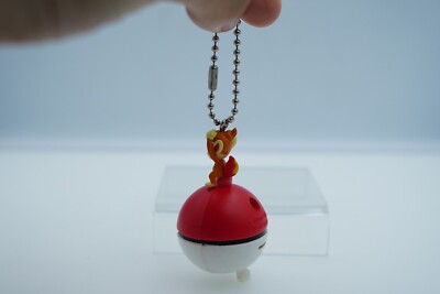 Chimchar Pokeball light YUjin keychain CGTSJ Nintendo figure
