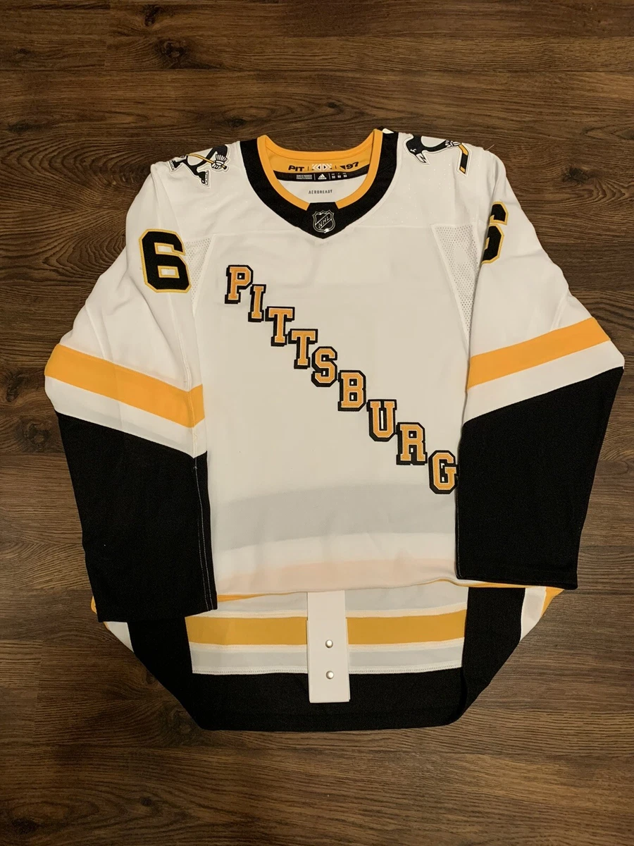 Autographed Adidas Marino Pittsburgh Penguins Reverse Retro NHL