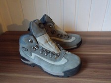 Chaussures montantes randonnée cuir beige AIGLE 36 3.5UK 4US semelle caoutchouc