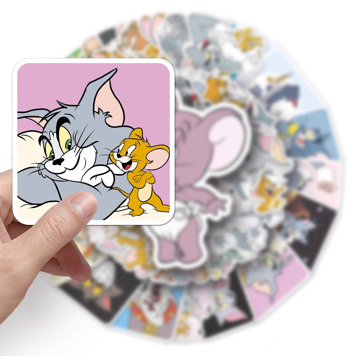 50X Tom and Jerry Show Stickers Kids Cartoon Scrapbook Graffiti Prize ...