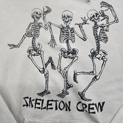 Skeleton Crew Bowery Men's Small Hoodie Beige | eBay